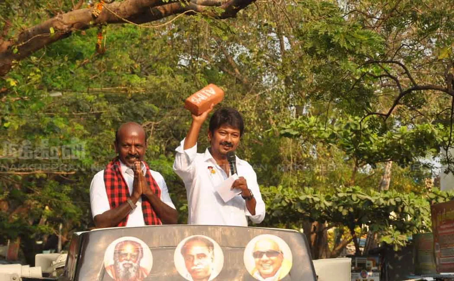 dmk udhayanithi stallin campaign in saidapettai